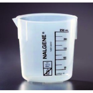 Standard grade polypropylene beakers